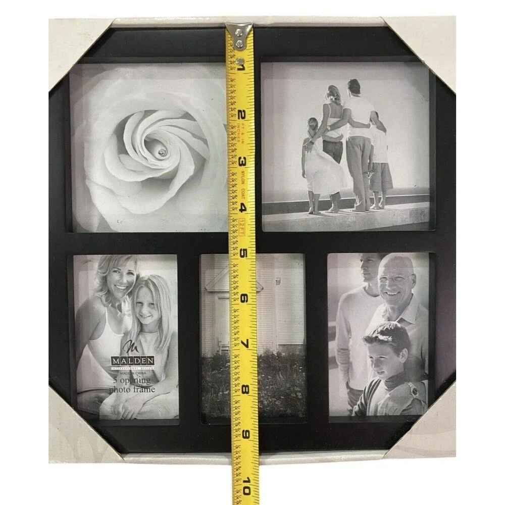 Malden Photo Frames, Black Matte – 2-Pack (1 New, 1 Pre-Loved)